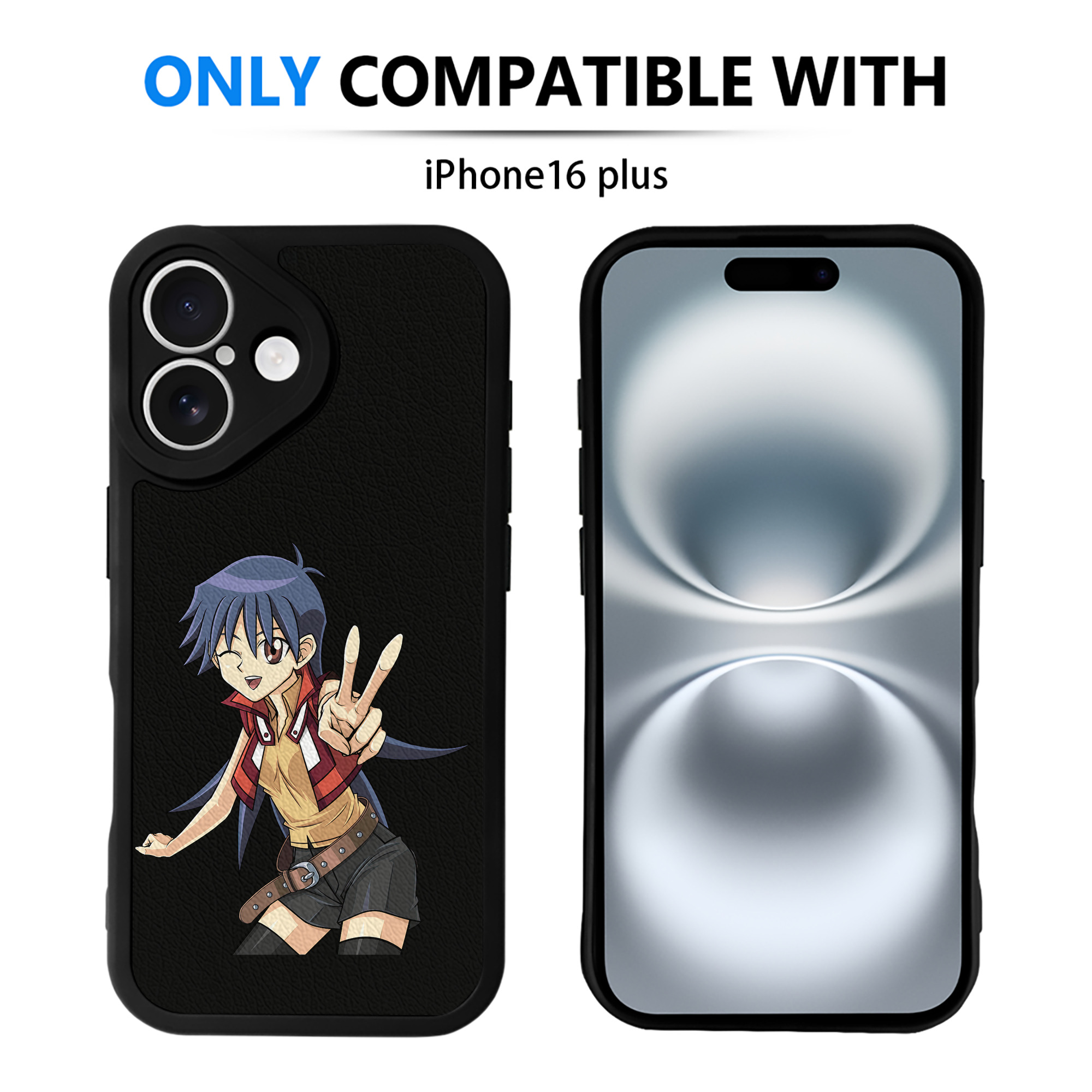 遊☆戯☆王 Yu-Gi-Oh! 【iPhone 16シリーズ対応】シリコンスマホケース（レザー調） 材質：シリコン